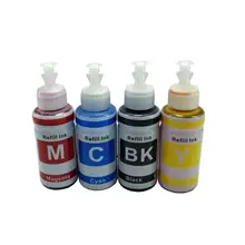 4 цвета на основе красителя пополнения чернил комплект для Epson L100 L110 L132 L200 L210 L222 L300 L362 L366 L550 L555 L566 принтер