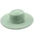 8cm wide brim bowknot bowler hat ladies elegant retro style British woolen jazz hat autumn and winter solid color Panama hat 17
