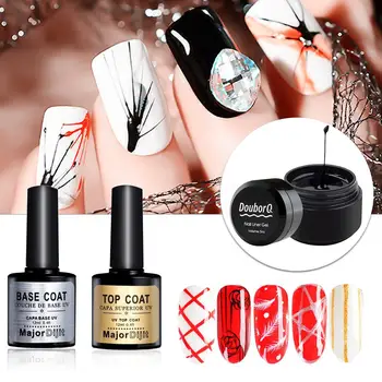 

5 Color Nail Art Wire Drawing Gel Set Purple Crystal Painting Wire Drawing Seal Coat Set Nail Supplies Nail Gel