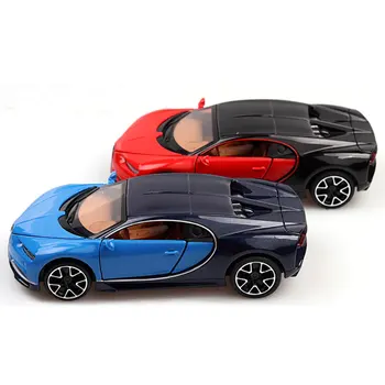 

1:32 Diecasts Vehicle Car Toy Car Model Pull Back Toy for Children Pull Back Models Sound Light Boy Kid Gifts for Bugatti Chiron