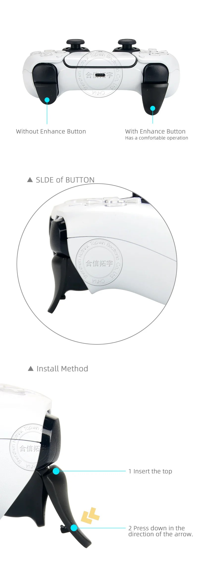 Replacement Springs For PS5 DualSense Controller R2 L2 Triggers - Fix Sticky Or Broken Buttons