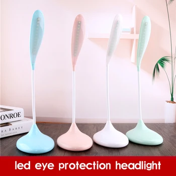 

Flexo Table Lamp Led Desk Lamp Study Lamps Magnifier Gooseneck Desktop Usb Table Light Rechargeable 18650 Battery Modern Lamp