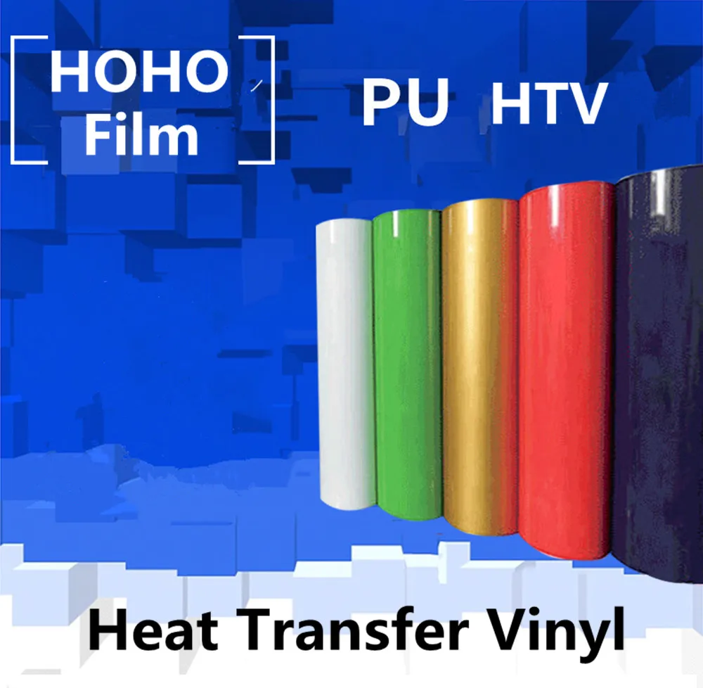 2020 Heat Transfer Iron on for Clothes HTV Shirt High Elastic Decor Film Vinyl PU 0.3m X 20m Decorative Self-adhesive Opaque | Дом и сад