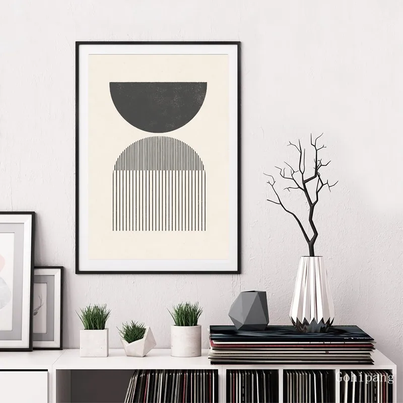 Mid-century-Style-Woodblock-Posters-Print-In-Classic-Geometric-Shapes-Neutral-Colors-Canvas-Painting-Wall-Picture (1)