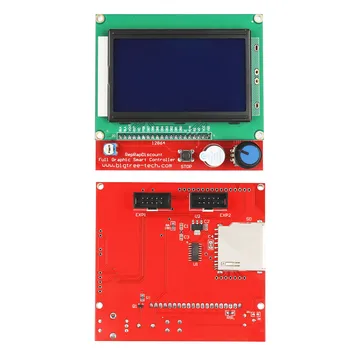 

Printer Parts For RAMPS 1.4 Mega2560 A4988 12864 LCD Controller For Arduino Replacement Expansion Board LCD Controller Accessory