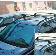 4 шт. левый и правый передний задний Алюминиевый стеллаж для крыши перекладина подходит для L-a-n-d R-o-v-e-r Дискавери Спорт