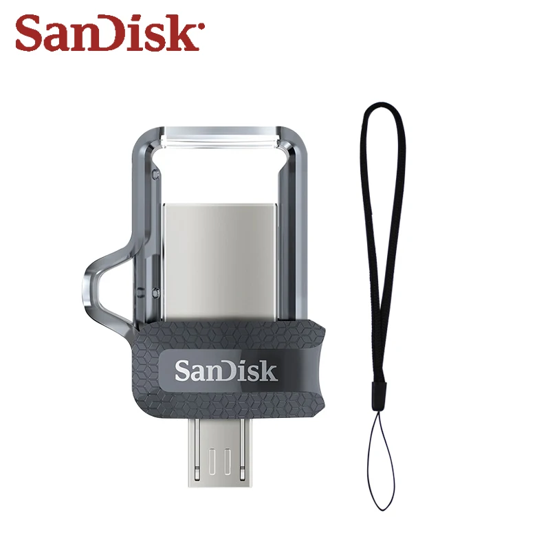 SanDisk двойной OTG USB флэш накопитель 256 ГБ 128 Гб Высокая скорость 150 МБ/с. 3 0 64 32 DD3 Флэшка для ПК/телефона Android|pen drive