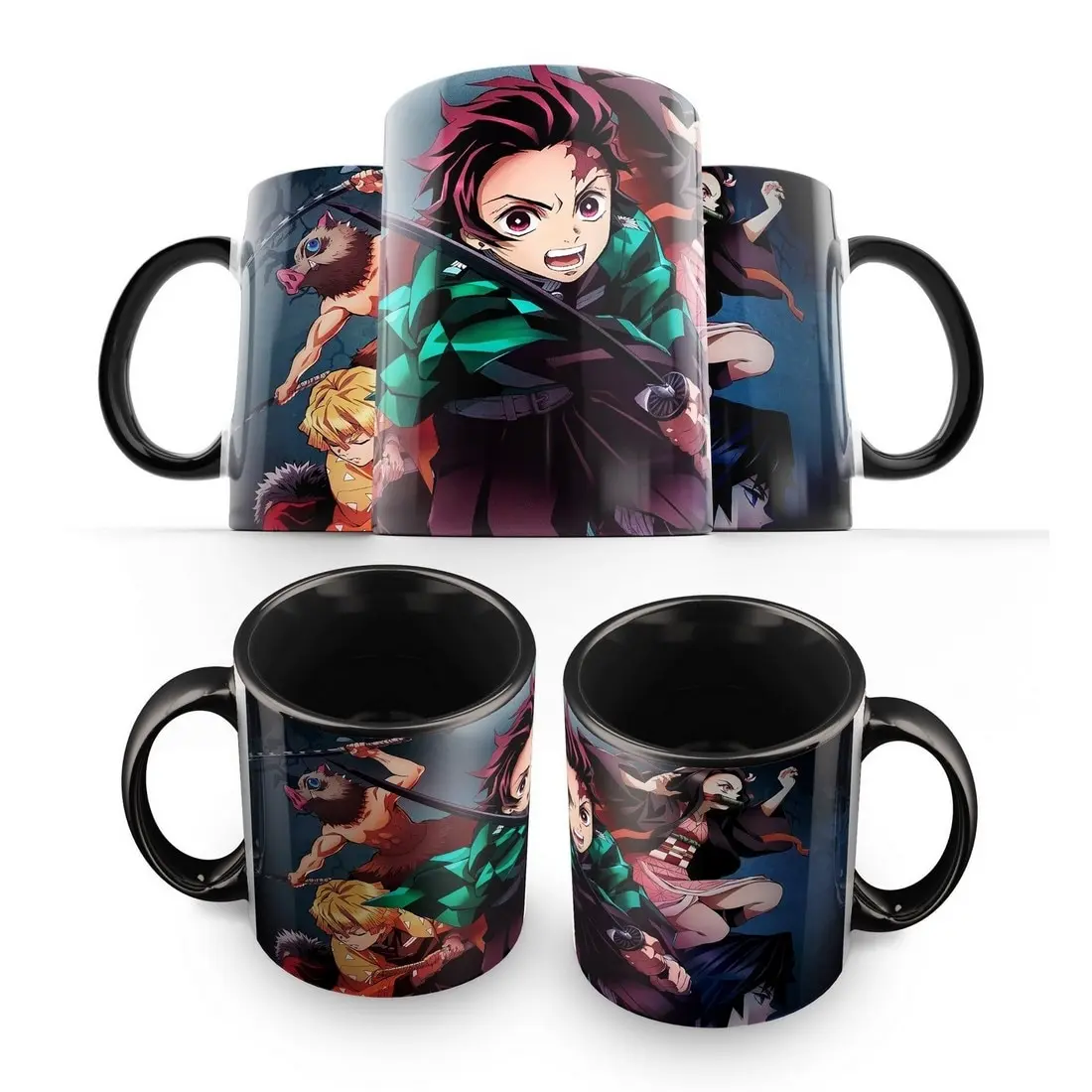 Mug: Blade рассекающий demons-2 (anime character turtles samurai Naruto ахегао) -2 cool mug gift anime maynkravt | Дом и сад