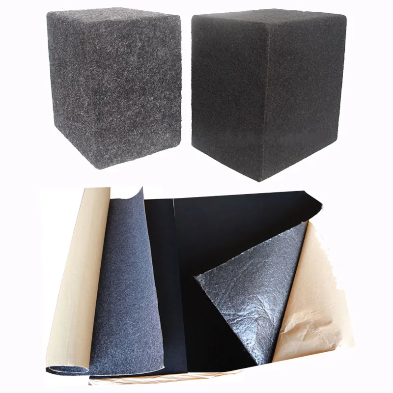 1x1mSubwooferSpeakerFeltFlannelSoundabsorbingDIYSelfadhesive
