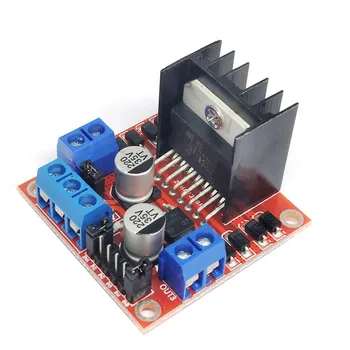 

2pcs L298N Driver Board Module L298 Stepper Motor Smart Car Robot Breadboard Peltier High Power