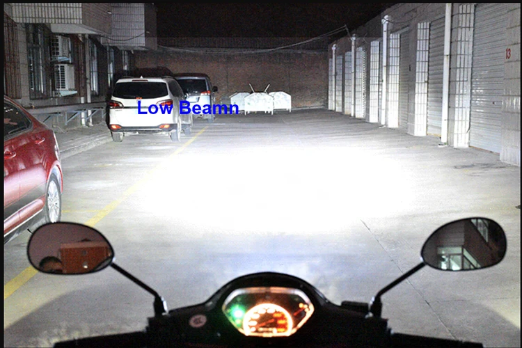 LED Motorcycle Headlight Fog Lamp Light Bulbs L12-H4 9003 Hi/Lo Beamn For YAMAHA XT225 XT250 YZF600R YW125 Zumba YZF-R1 YZF-R6