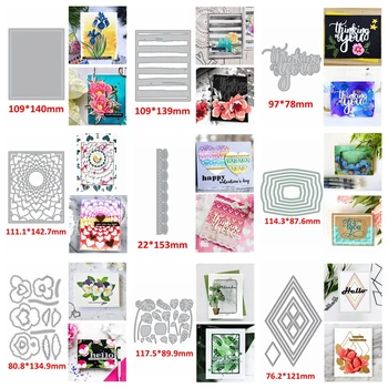 

Metal Cutting Dies 2020 For DIY Scrapbook Die Cuts For Card Making 10