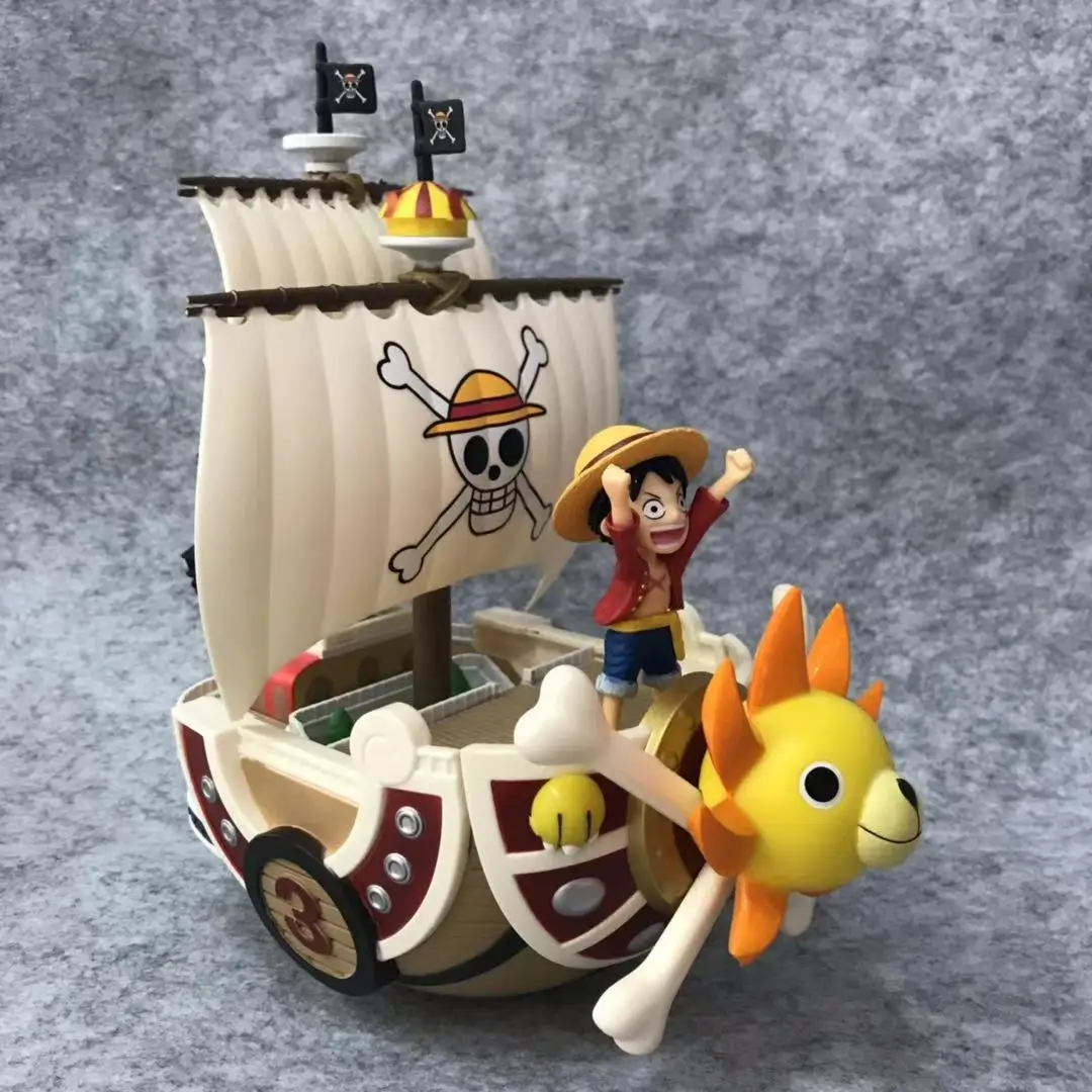 One piece Navigation Miles Sunshine sousaphone соломенная шляпа Пираты Луффи модель пиратского корабля гаражный комплект