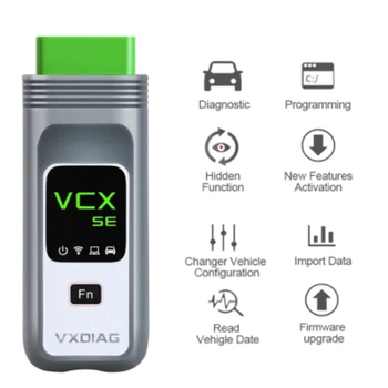 

VXDIAG VCX SE for BMW Diagnostic and Programming Tool with Software HDD 12/2019 Support Online Coding