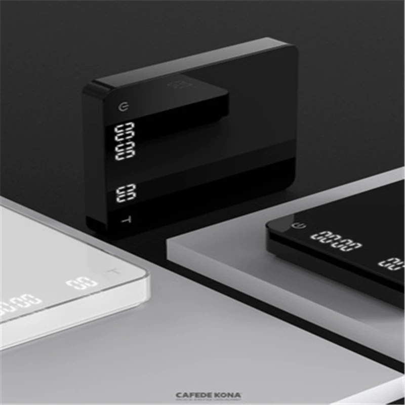 CAFEDE KONA кофе весы с таймером USB зарядка/Батарея электронные двух мониторов кг/3 кг/0