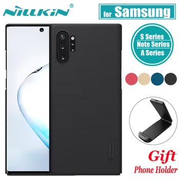 

for Samsung Note 10 9 8 Case S10 S9 S8 Plus Cover Nillkin Frosted Hard PC Case for Samsung A10 A20 A30 A40 A50 A60 A70 A80 A90