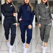 Ensemble de sport 2 pièces décontracté pour femmes, sweat shirt à capuche et pantalon, survêtement, printemps automne, 2021 