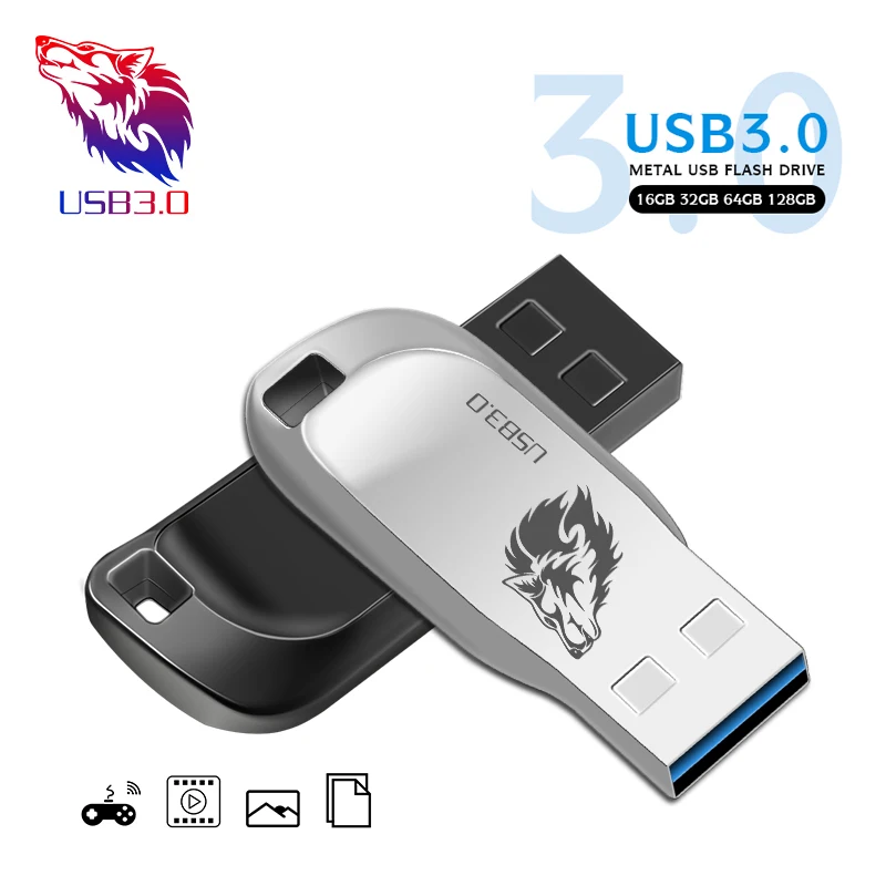 USB флэш-накопитель 3 0 64GB металлическая ручка-накопитель высокоскоростная Флешка