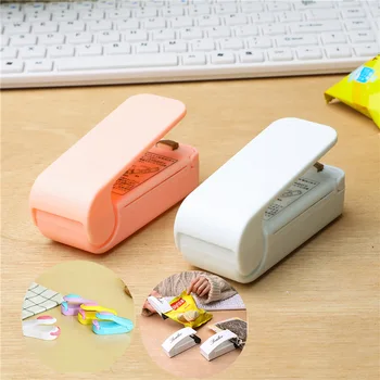 

Mini vacuum snack plastic bag sealing machine portable small hand pressure sealer hot plastic sealing machine