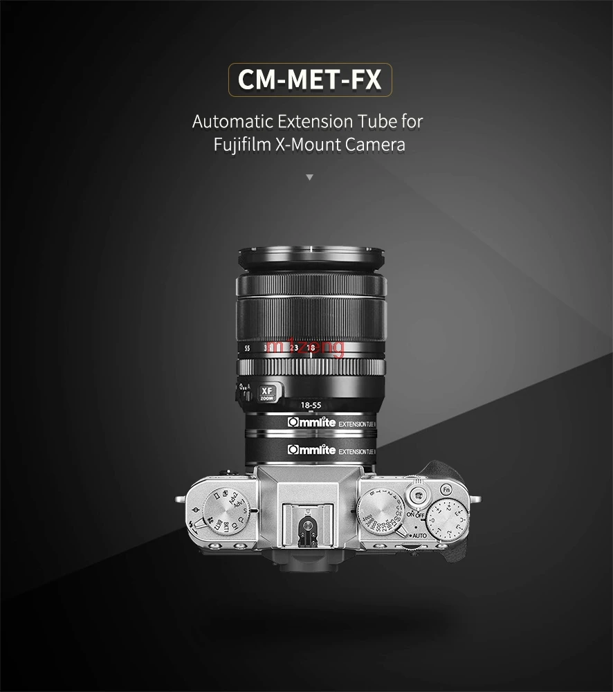 Автофокус AF Макро Удлинитель 10 мм 16 мм адаптер для Fujifilm FX x mount XE3 XT10 XT30 XH1 X100F X100 XT100 камера