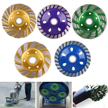 

Newly 1 Pcs Diamond Grinding Sheet Wheel Concrete Cup Disc Masonry Stone Tool 100mm VA88