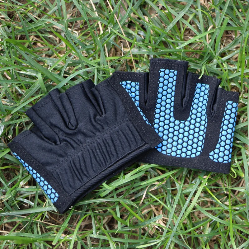 1Pair Anti-skid Gym Gloves Breathable Body Building Exercise Training Sports Fitness Gloves Men&Female Crossfit Exercise Sports (20)