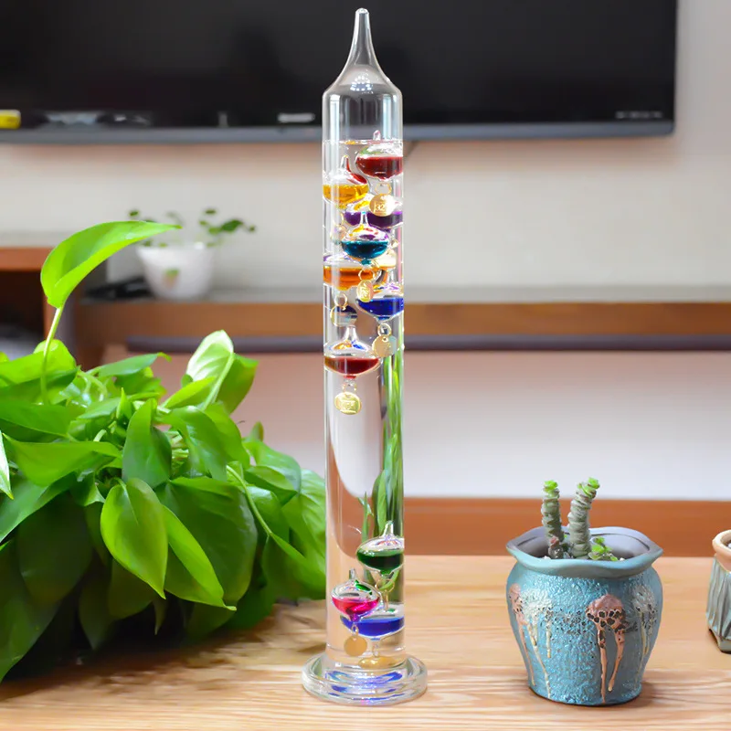 Outdoor Hanging (23 Tall) Galileo Thermometer 