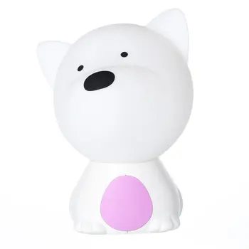 

Led Cute Cartoon Dog Night Light Home Bedroom Decoration USB Charging Lights Creative Atmosphere Bedside Lamp