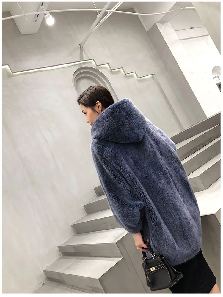mink coat real natural fur coat women coat winter coat real mink fur coat