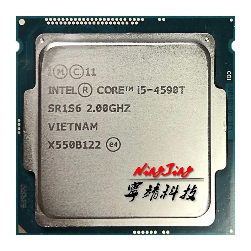 Intel core i5 4590t i5 4590t 2 0 ghz used quad core quad thread cpu