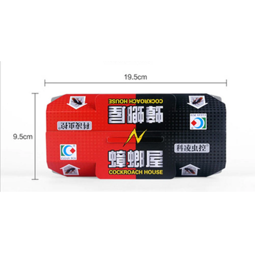 10X Repellent Cockroach House Eco-friendly Killing Bait Non-toxic Strong Sticky Traps Repellent Bait Sticky Cockroach Trap