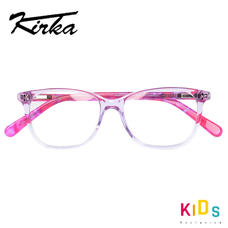 Kids Eyeglass Frames Pink Children Eyeglasses Optical Frame Kids Glasses Acetate Children Spectacle Frame Kid Girl Glasses