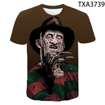 

3D Printed T shirt Freddy Krueger New Men Women Children Casual Streetwear Boy Girl Kids T-shirts Fashion Cool Tops Tee