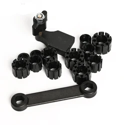Pince de réglage de bague, outils de bijouterie, accessoires de Mini boule de gravure 