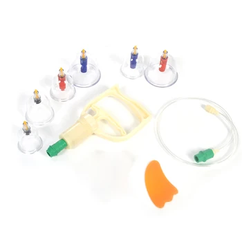 

24Pcs Chinese Health Care Medical Vacuum Body Cupping Set Portable Massage Therapy Kit Body Relaxation Health Care Body Massage
