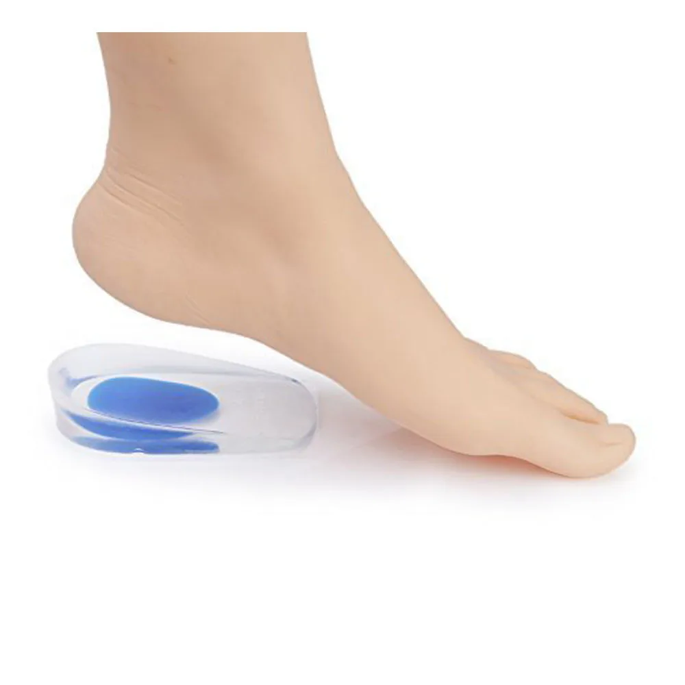 Уход за ногами педикюр рефлекторный Liroyal Footful 2 пары Гелеобразные напяточники чашки пятки Поддержка колодки подушки для Plantar masque pieds 924