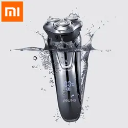 Xiaomi ES3 водостойкий 3D умный плавающий лезвие голова электробритва бритва от Xiaomi Youpin сухой влажный использование USB портотивная Зарядка для