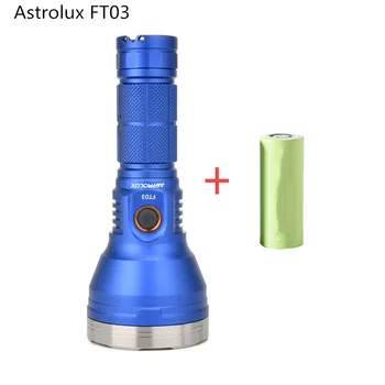 

Astrolux FT03 SST40-W 2400lm 875m Type-C Rechargeable Flashlight + 26650 5000mAh Powered Battery Lantern Torch Spotlights Lamp