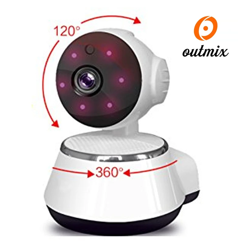 

V380 Wireless Camera Home WiFi Smart Indoor Surveillance Security Camera Home Security Shaking Machine European Standard