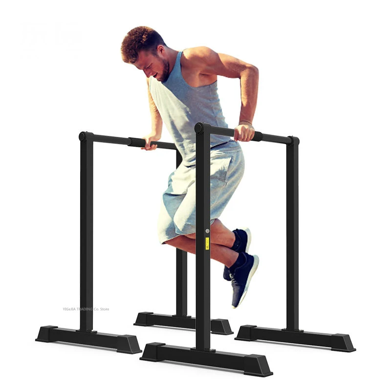 YOLEO Barras Paralelas Calistenia Adjustable, Carga 230KG, Dip Bar