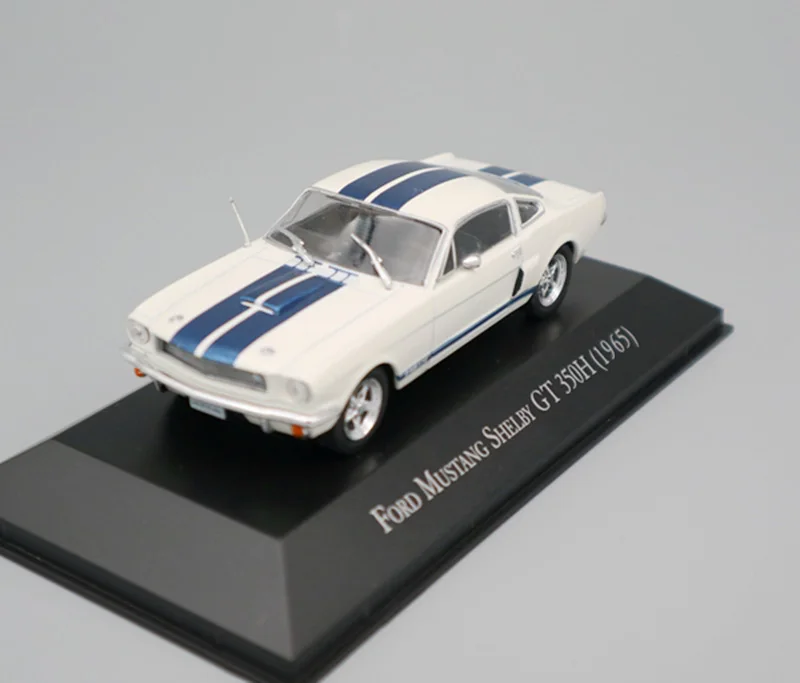 1/43 Ford MUSTANG SHELBY 350h 1965 коллекция Модель игрушечных автомобилей литой Сплав