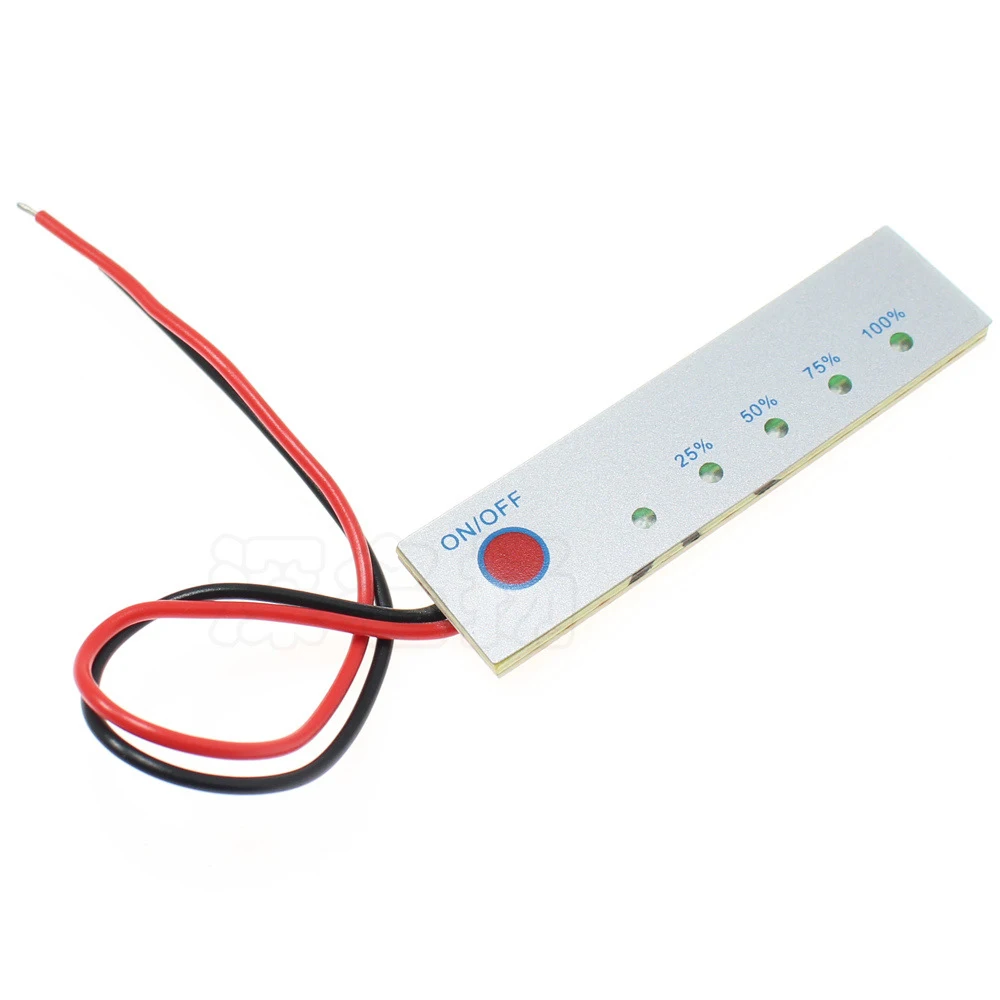 

2S/3S/4S 8.4V 12.6V 16.8V BMS Li-ion Battery Lithium Capacity Indicator Display PCB Module 18650 Power Level Tester LCD Charge