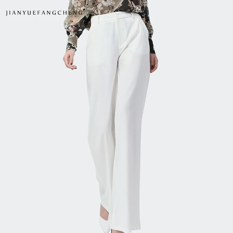 High Waist Plus Size Suit Pants Fashion 