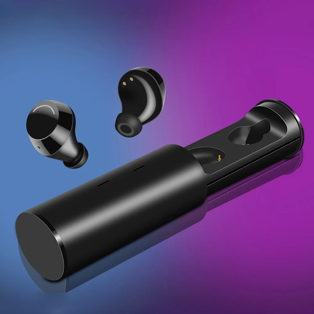 Мини водонепроницаемый Сенсорный контроль беспроводной Bluetooth наушники в ухо спортивные наушники Встроенный микрофон