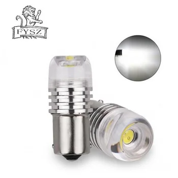 

2Pcs 1156 BA15S LED P21W 3W 6000K Automobile Brake Turn Signal Light White Light COB LED Stop light Taillight (2 PCS /DC12V)