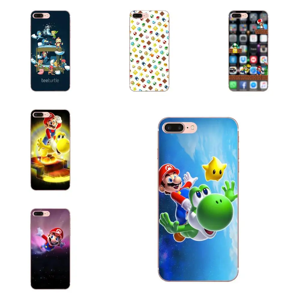

TPU Capa Coque Funny Super Marios Bros Mushrooms For Galaxy Grand A3 A5 A7 A8 A9 A9S On5 On7 Plus Pro Star 2015 2016 2017 2018