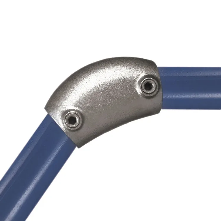 Obtuse Angle Elbow 33,7 мм супер качество сверхмощный горячего окунутого оцинкованного ковкого железа хомуты трубы 1" - Цвет: Obtuse Angle Elbow