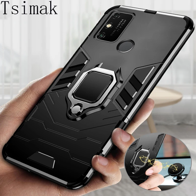 Бронированный чехол для Huawei P20 P30 P40 Pro Mate 20 Honor 10 10i 20i 8A 8X 8S 9A 9S 9C 9X 10X Lite E телефона
