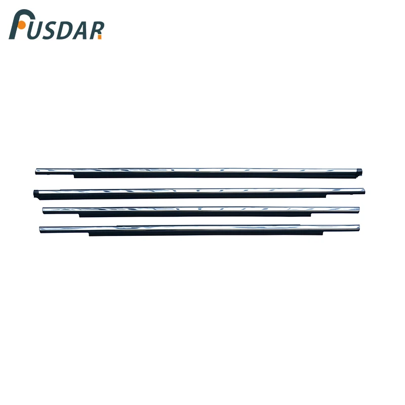 4PCS Chrome Side Door Window Cover Trim Molding Strip Fit For Mitsubishi ASX 2009-2018 4PCS Chrome Side Door Window Cover Trim Molding Strip Fit For Mitsubishi ASX 2009-2018