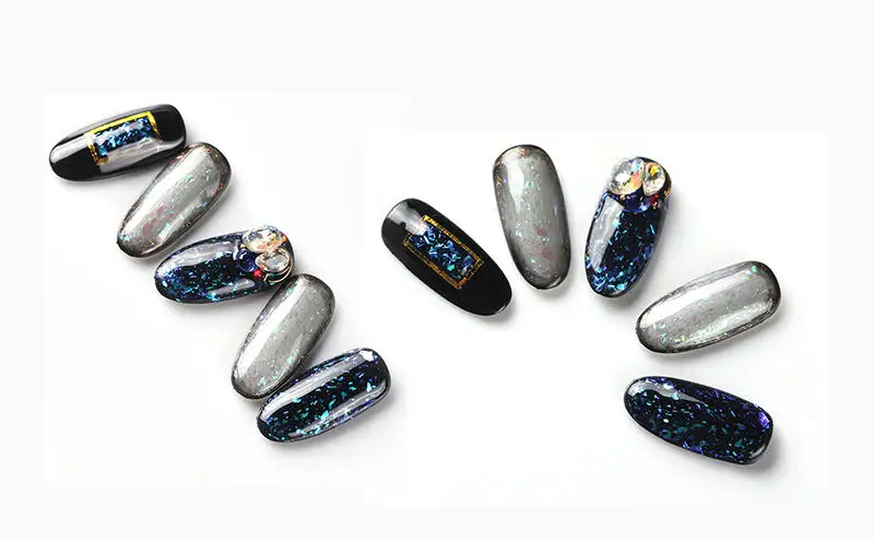 Elite99 Bling Chameleon Holographic Gel Polish Starry Sparkle Glitter Sequins UV Gel Polish Soak Off Nail Art Lacquer Varnish